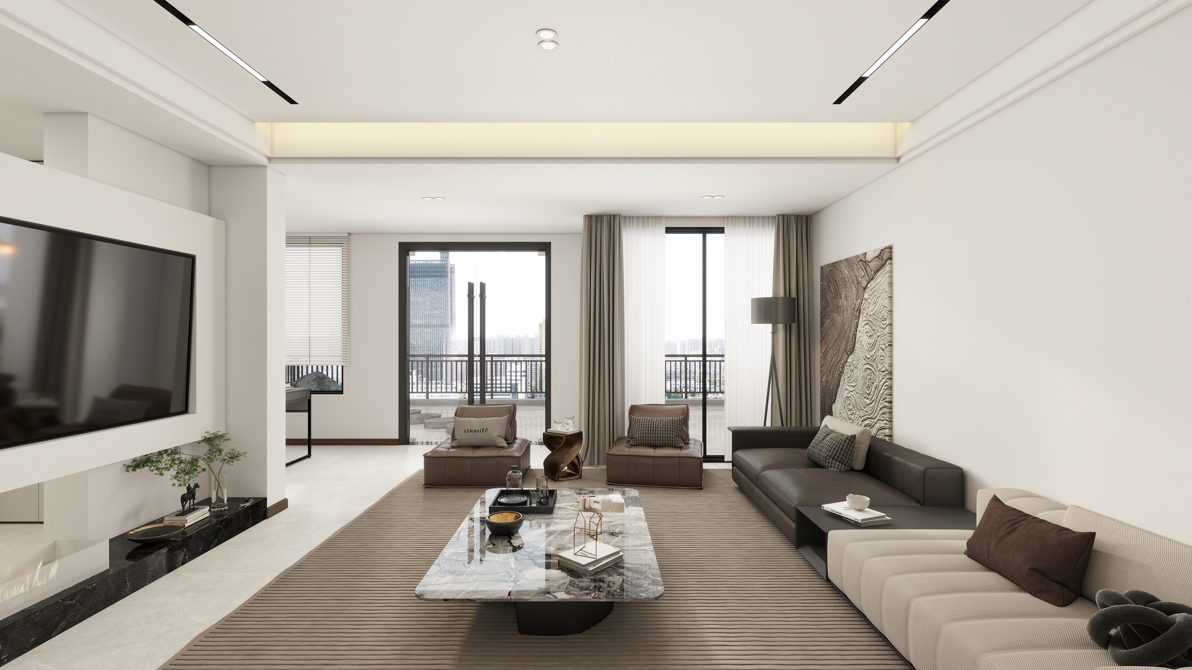 广安米兰纳2-御溪湖畔3室-装修设计方案