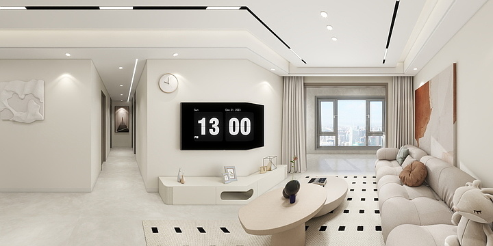 仟陌设计-抚州中心10-2302-装修设计方案