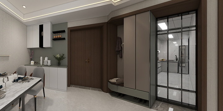 万健hViN-水岸星城1402现代简约-装修设计方案