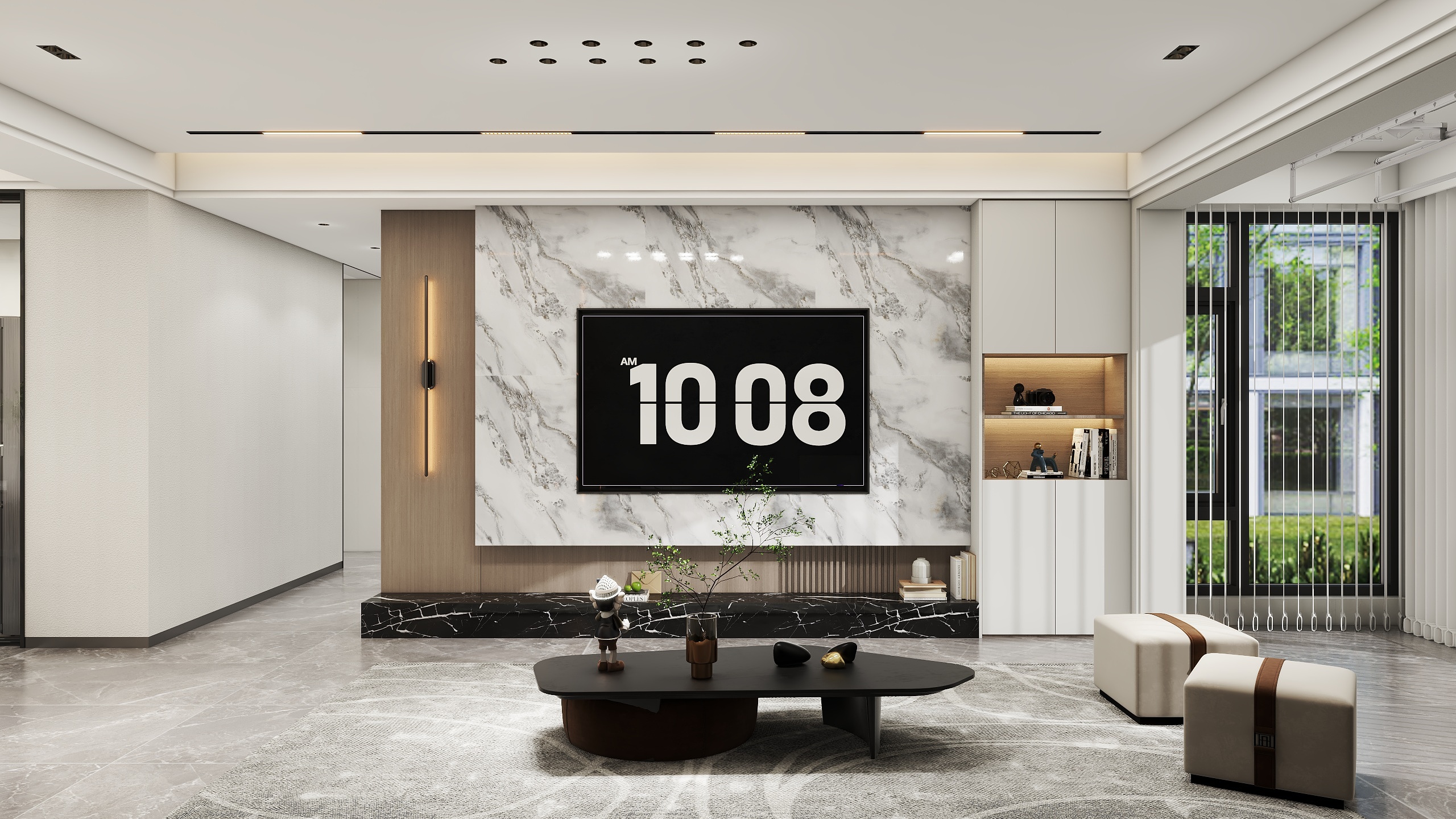 月墨轩-126㎡3室-装修设计方案