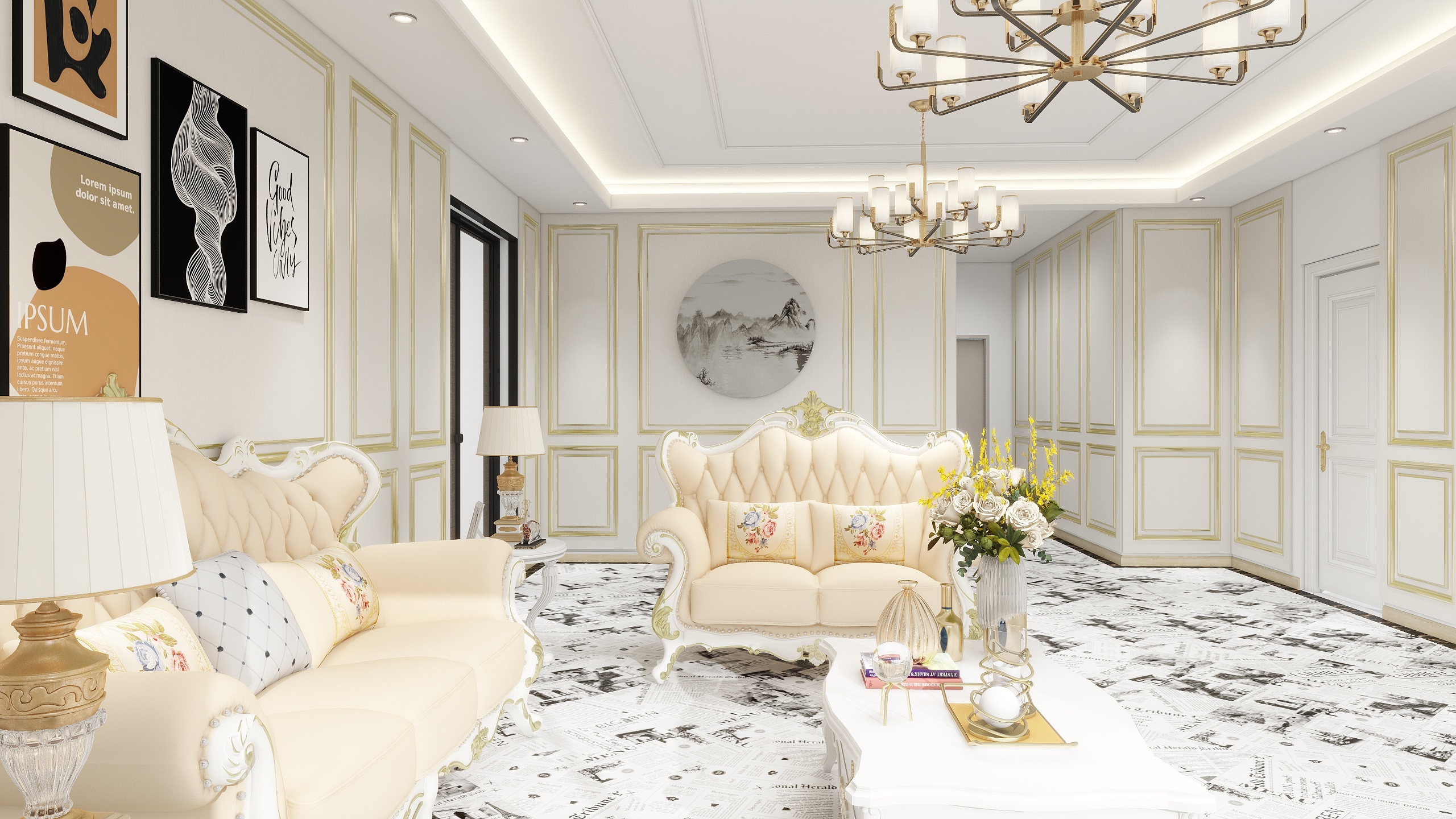 何春秋-清新妙妙屋-装修设计方案