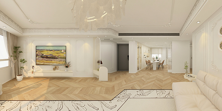 邢梦梦-阳光郡法式-副本-装修设计方案