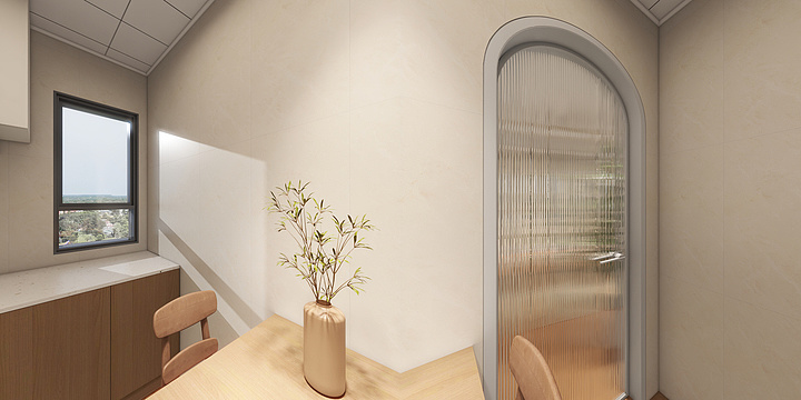 慕白..-1室改2室-原木-装修设计方案