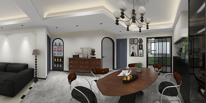 --在路上---花语轩108㎡-装修设计方案