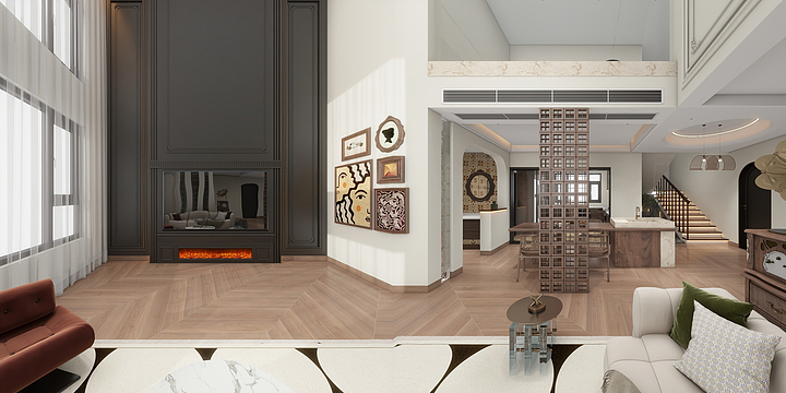 MarsCola-二层别墅-装修设计方案