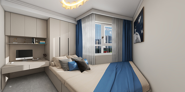 田小田设计-君豪巴黎庄园-21-2-401-装修设计方案