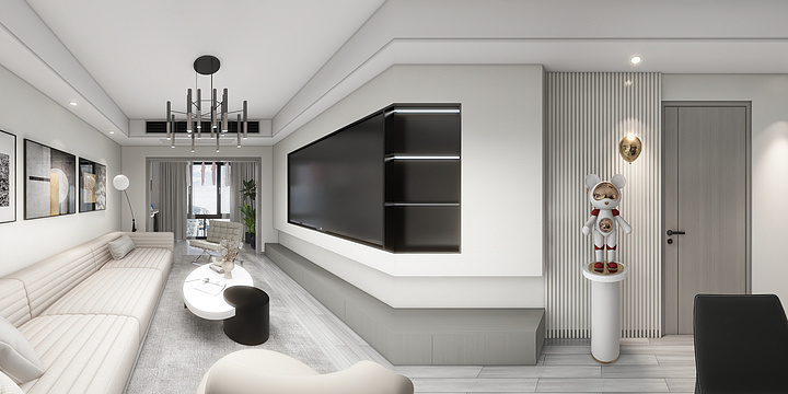 鹰雕衣柜小刘-保利和光晨樾3A-1-2604-装修设计方案