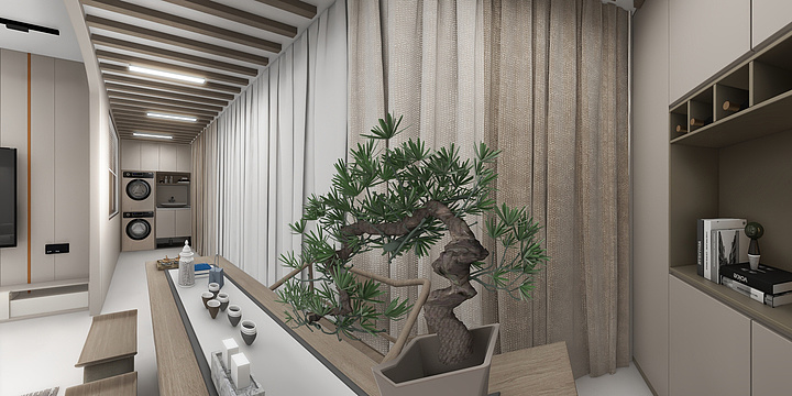 Kyrinx-广宁时代嘉园3栋1001-装修设计方案