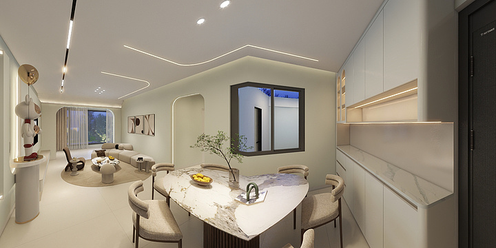 梵兴设计-德宇华庭2栋302房-装修设计方案