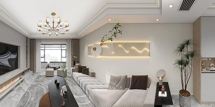 开水易养鱼-开亮高新崇德苑小区-装修设计方案