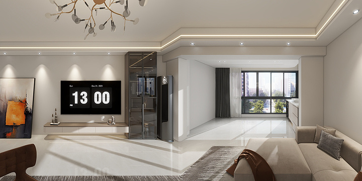 惟纳斯整装定制Kevin-财富盛世6-2101-装修设计方案