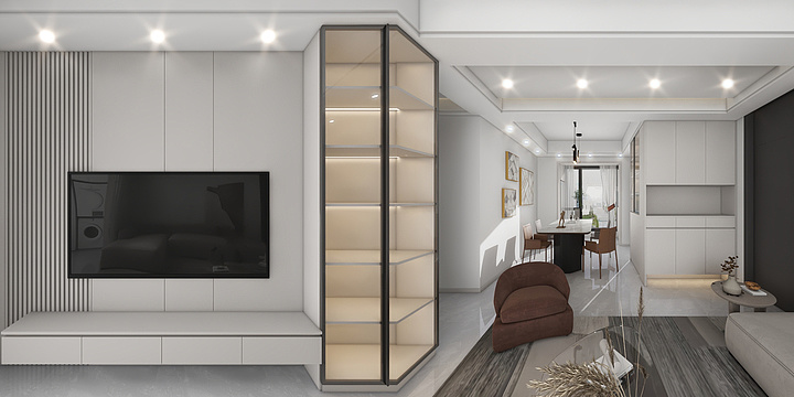 一铭设计装饰有限公司-梧桐湖22-1-404-装修设计方案