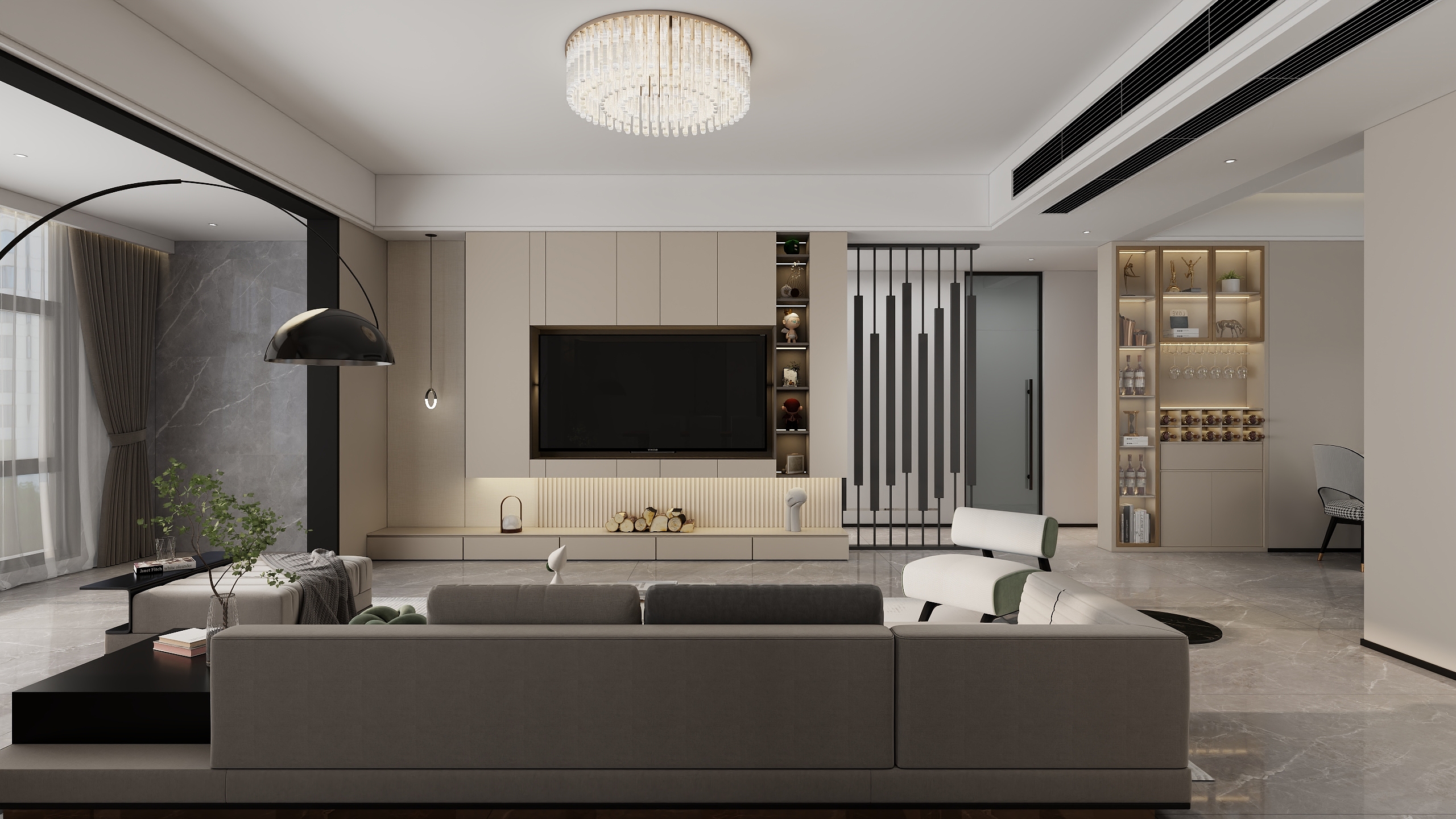 华山李师傅-豪豪山水9号楼-装修设计方案