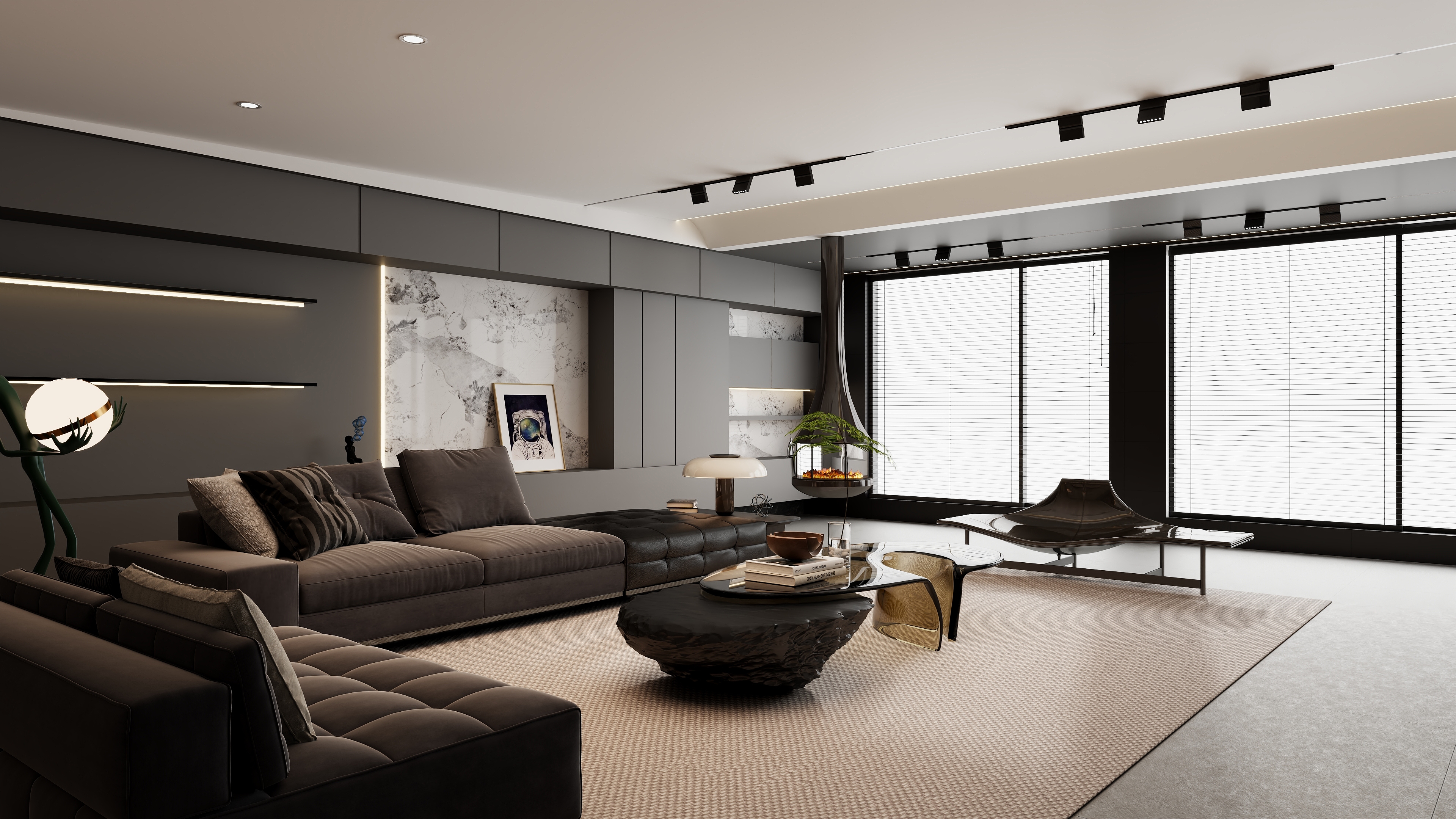 WLINW-暗黑风-装修设计方案