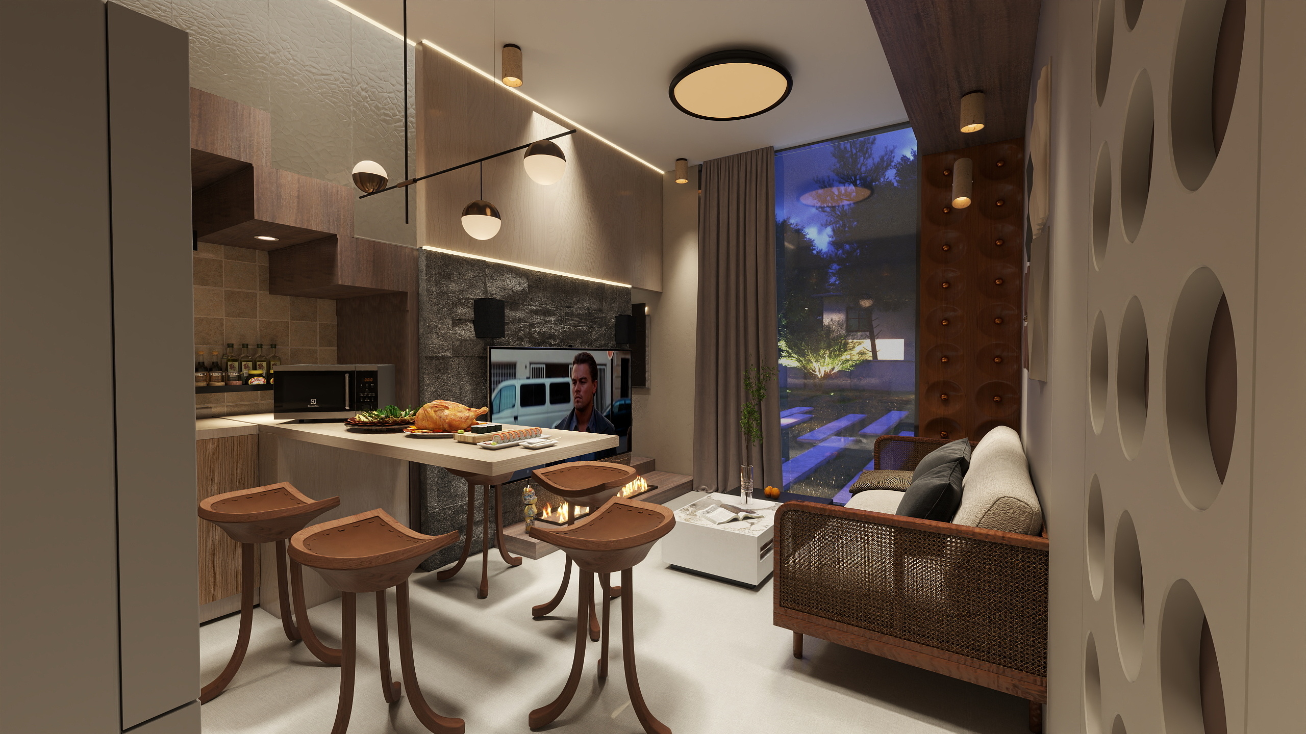 辞守序-双层15平米-装修设计方案