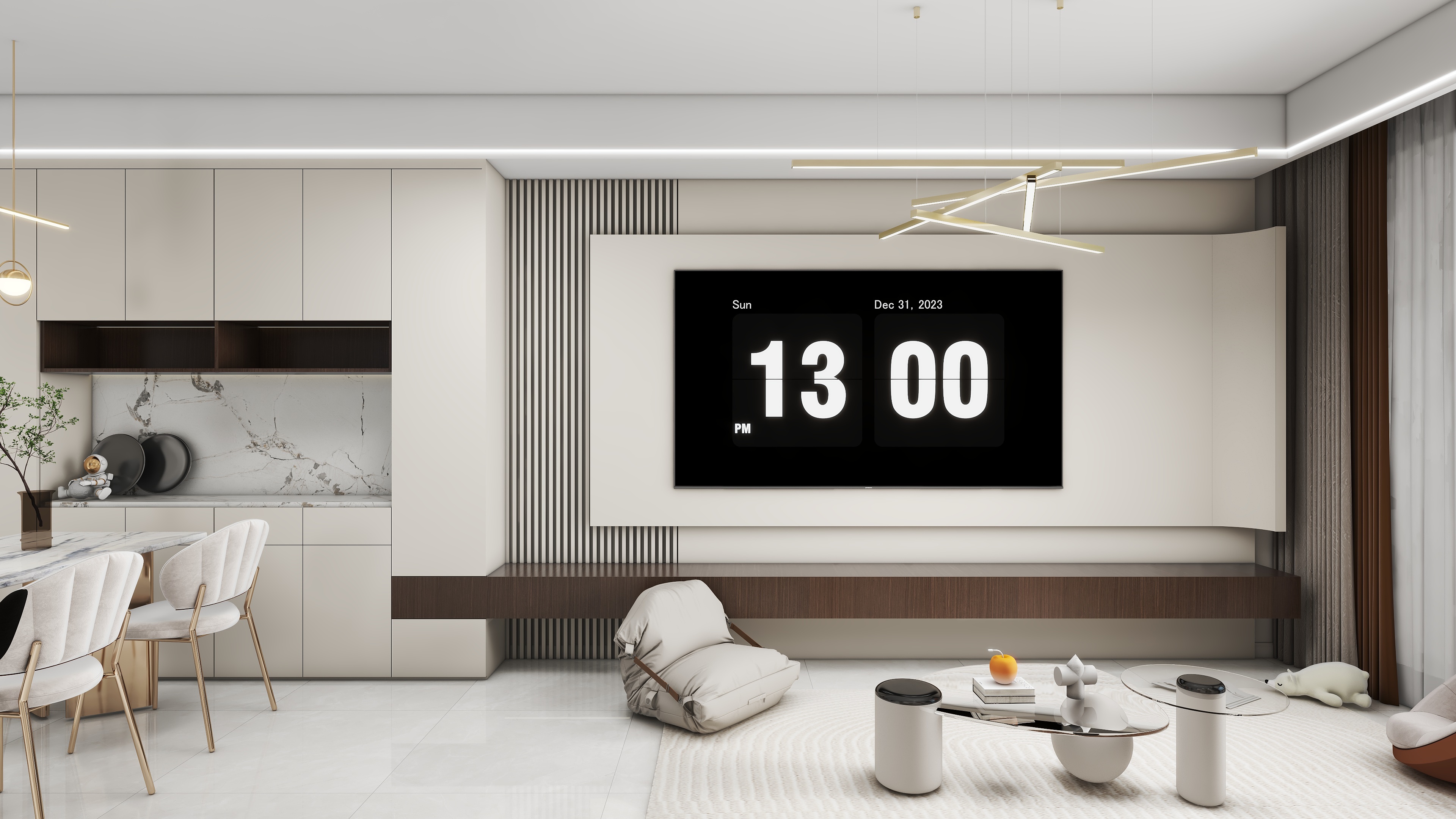 茕歌-誉湖书院82㎡2室-装修设计方案