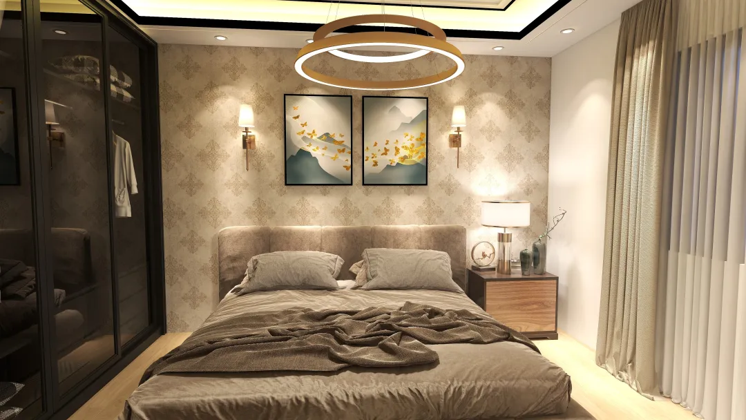 arch.amr.khaled的装修设计方案:Bedroom