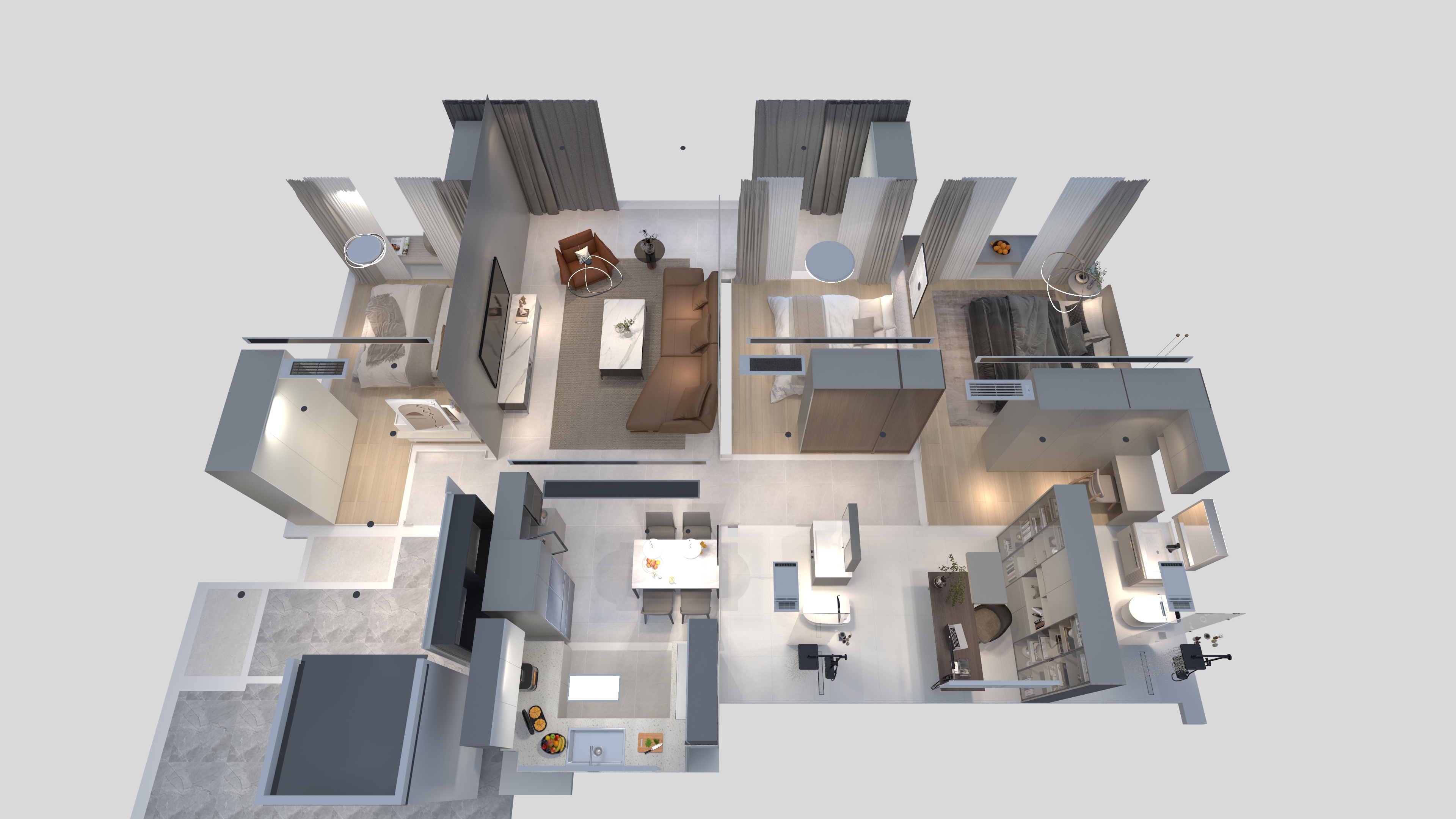 设计春天-双子星城边总0323方案-副本-装修设计方案