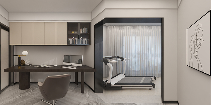 小羽小羽设计-中建·大公馆126㎡方案（吴总）(1)-装修设计方案