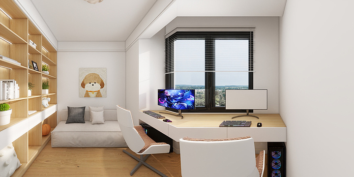 姚本峰-公园里13栋906北欧原木-装修设计方案