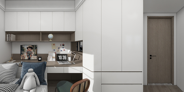 陈霞OJmL-万瑞8-501定制柜体效果图-装修设计方案