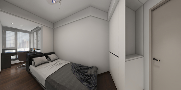 daF1992-恒力健康城 93平-装修设计方案