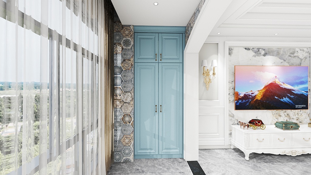 云寻羽-125㎡3室-装修设计方案