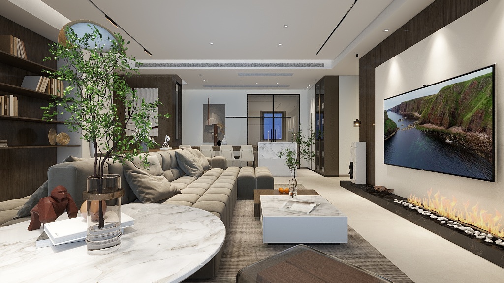 Yeomain-大华铂金悦府143-装修设计方案