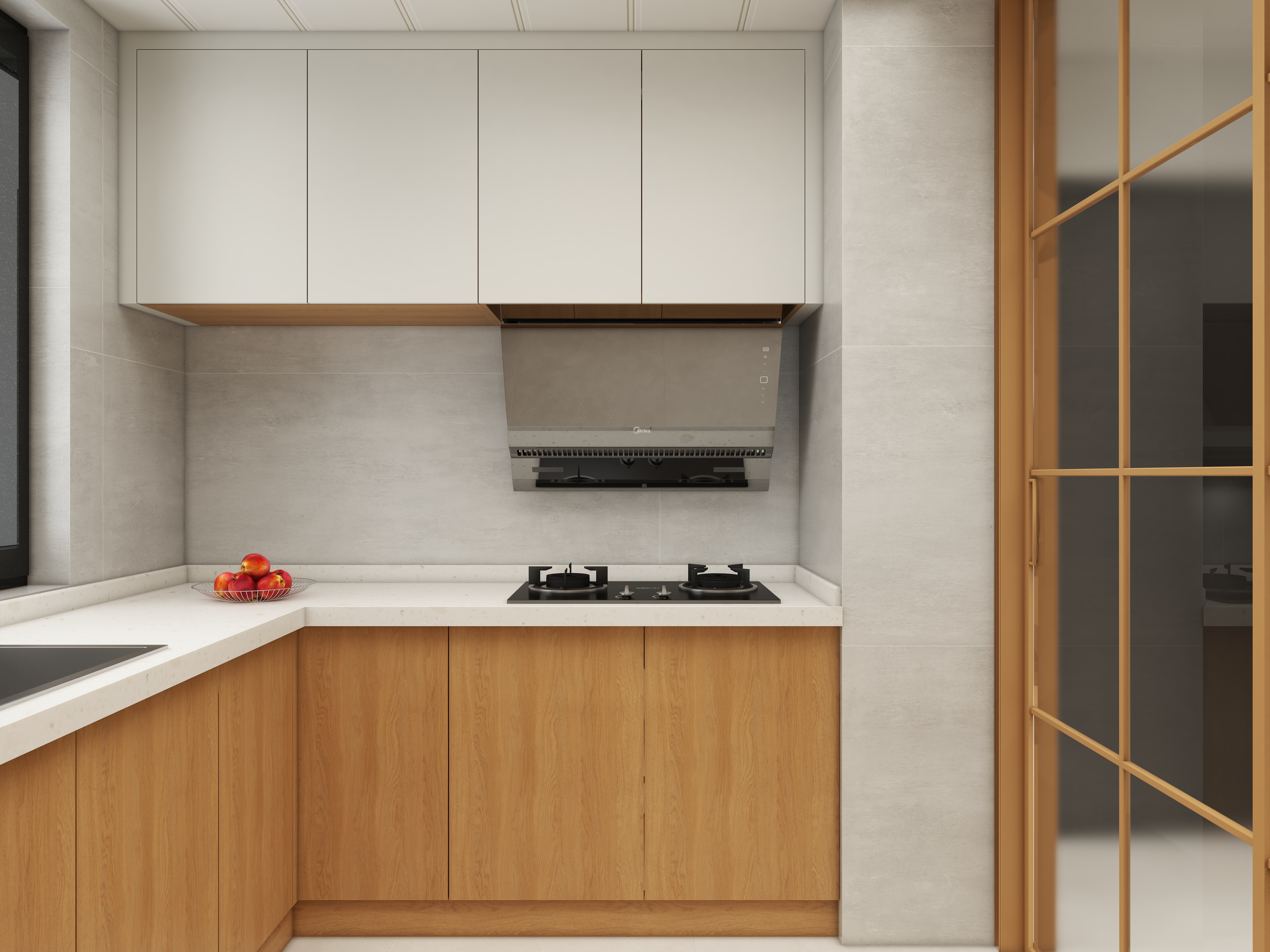 壹诺设计工作室-原木风装修效果图