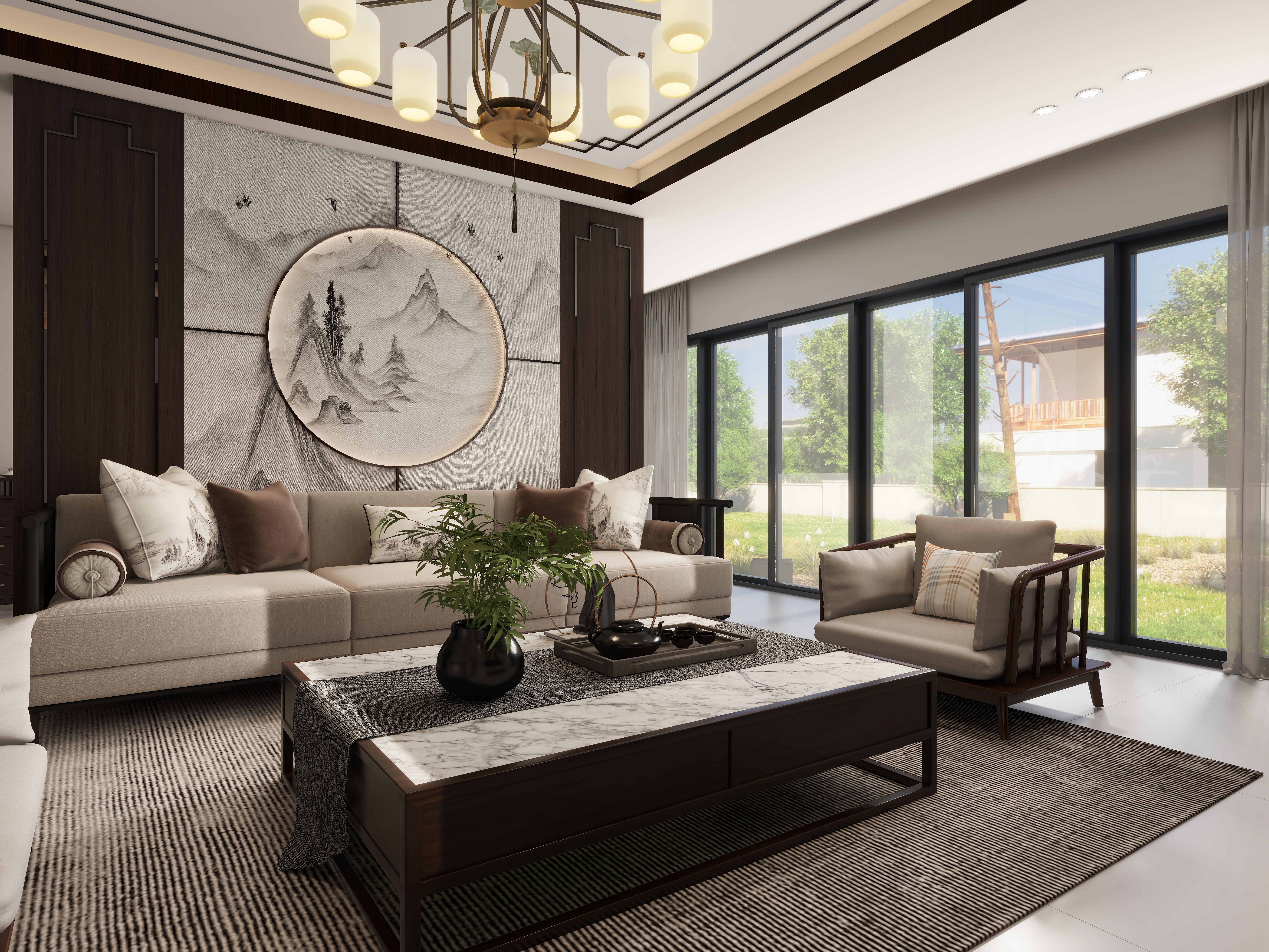 手指间的温度-新中式-装修设计方案