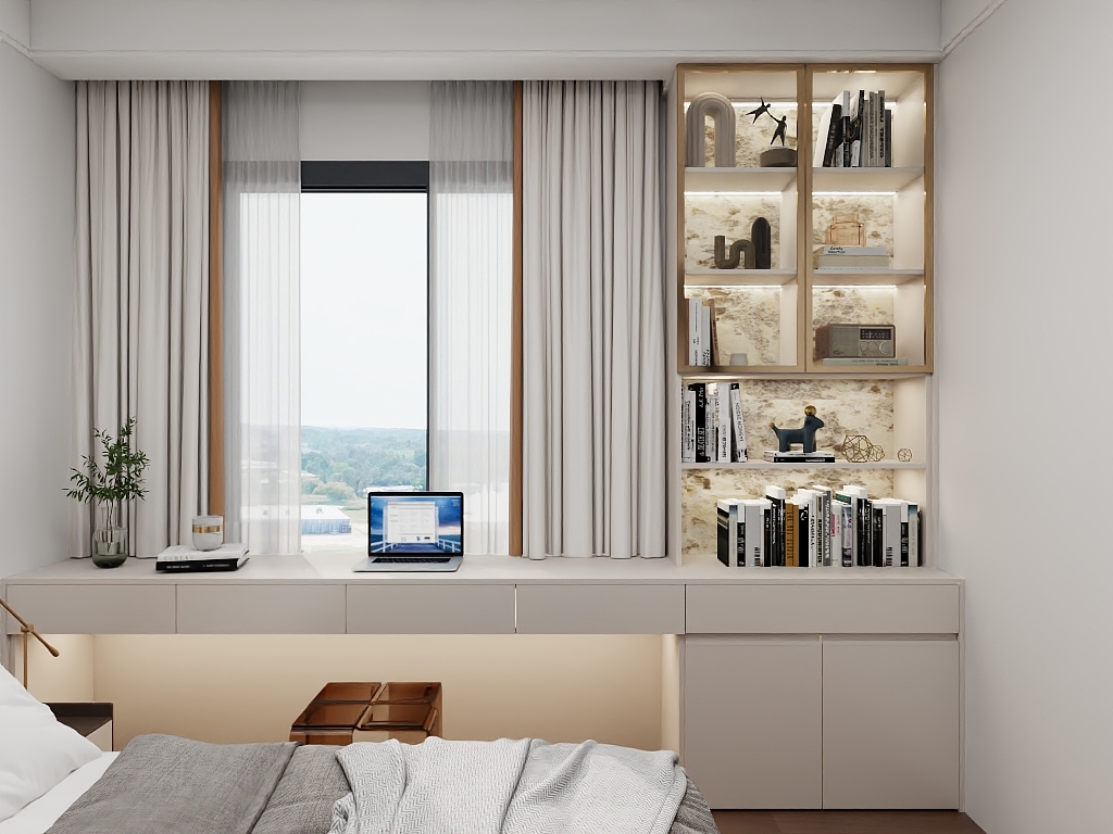 莆田森旺全屋定制-保利金香槟1# 803-装修设计方案