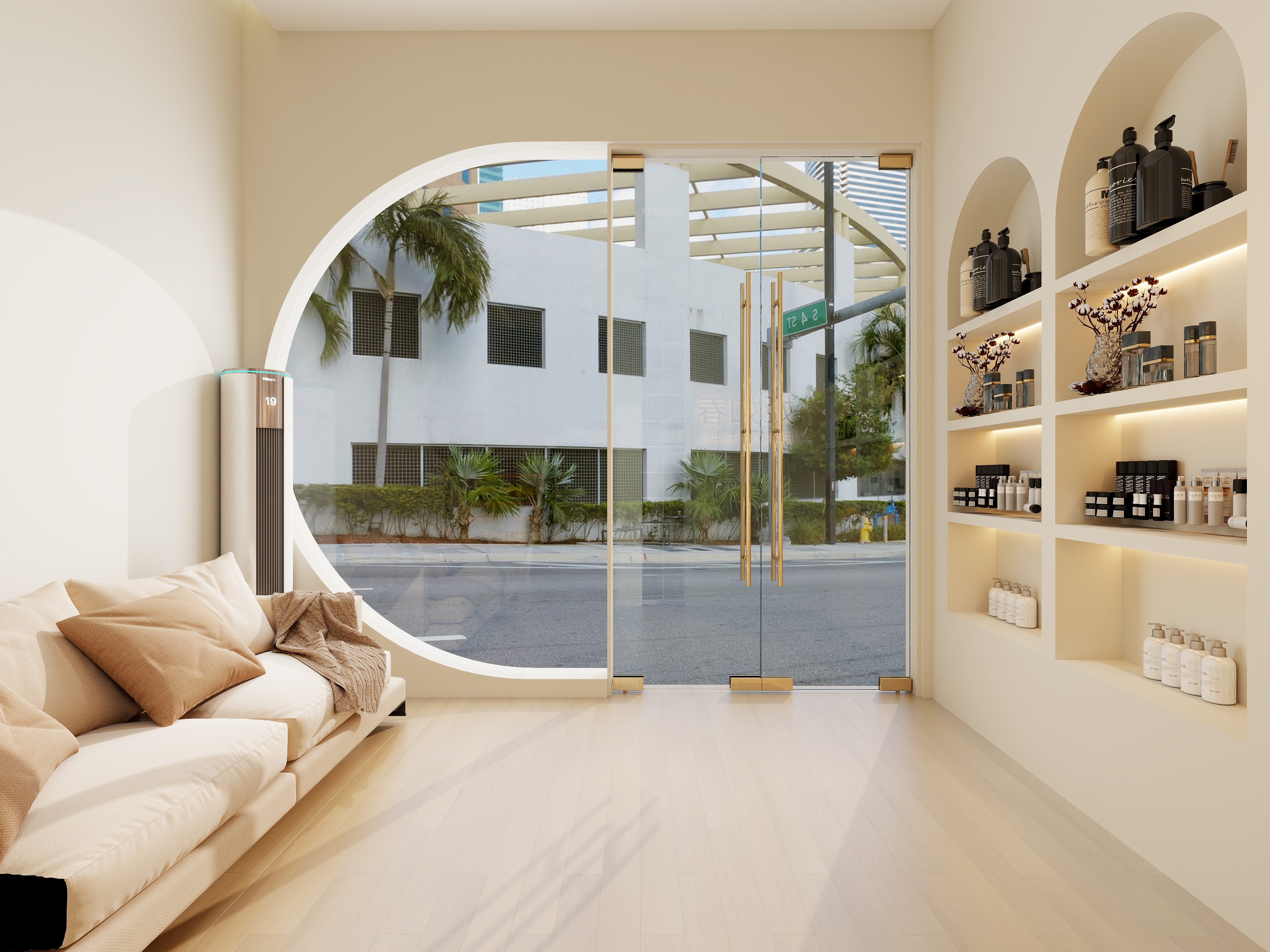 设计师|徐徐-姬如春形体美学管理中心-装修设计方案