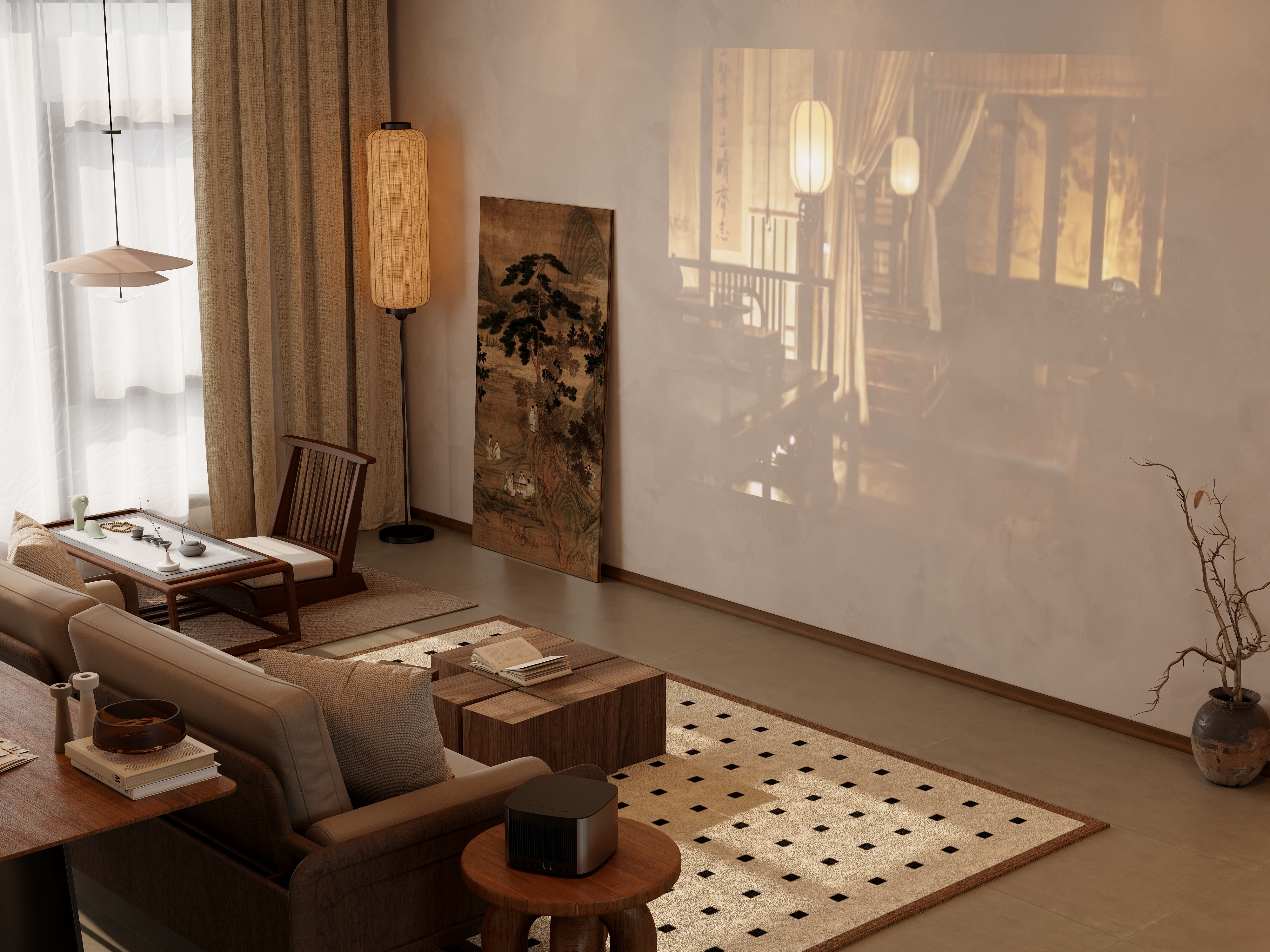 无言789-诧寂风+宋代美学装修效果图