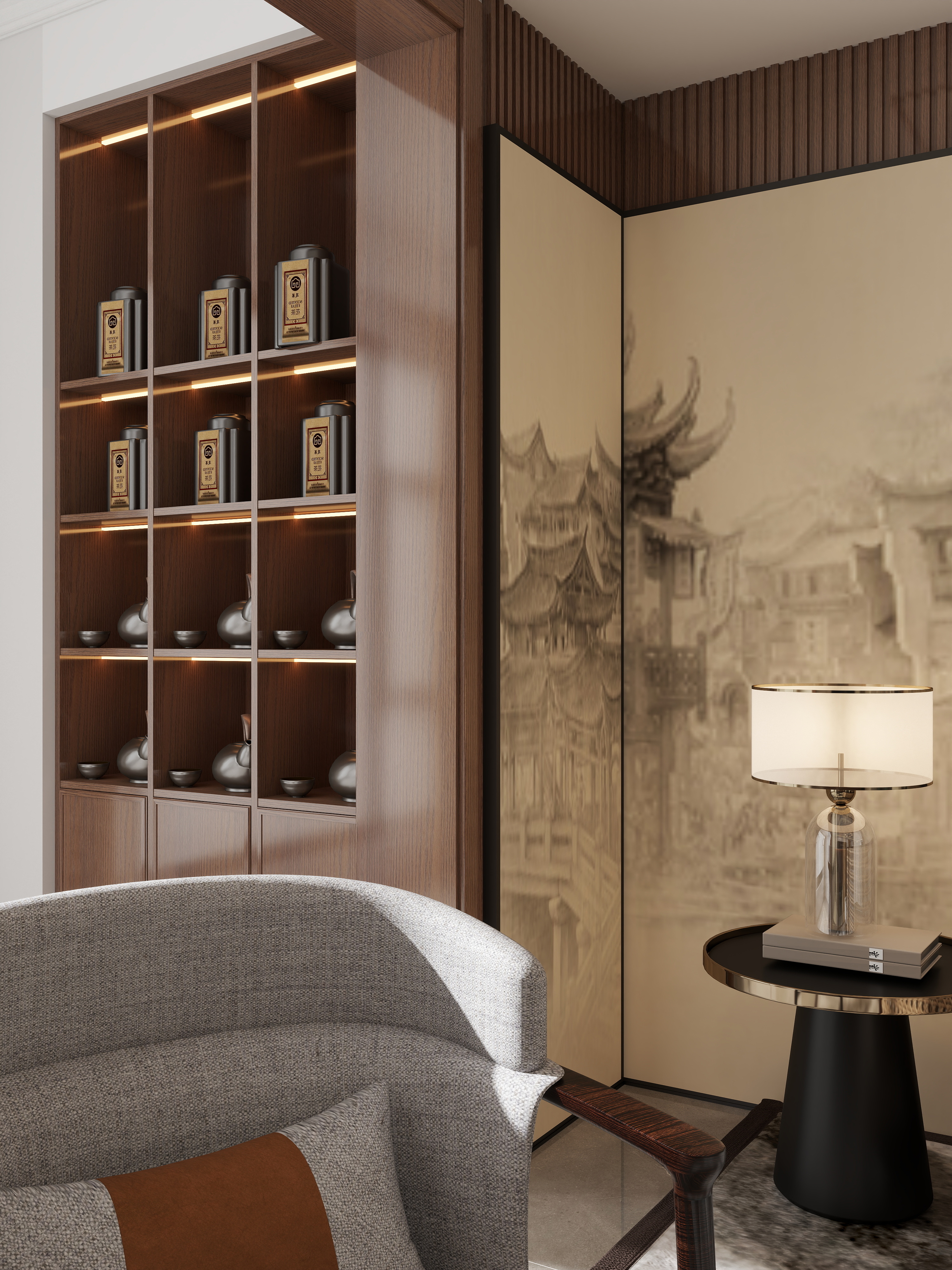 索菲亚邓力-中铁卓越府120户型-装修设计方案