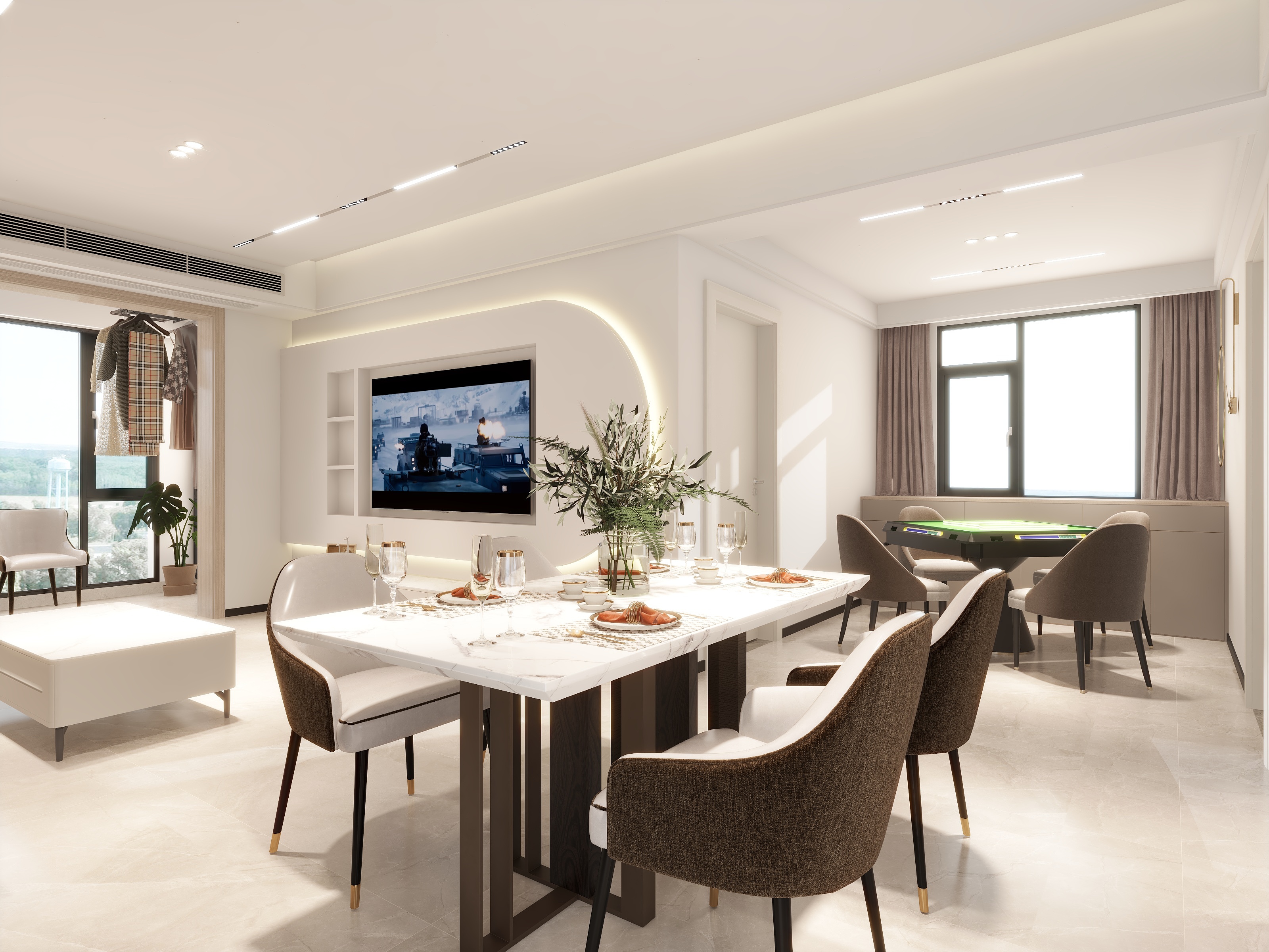 A室内设计阿鹏-东风雅苑90-装修设计方案