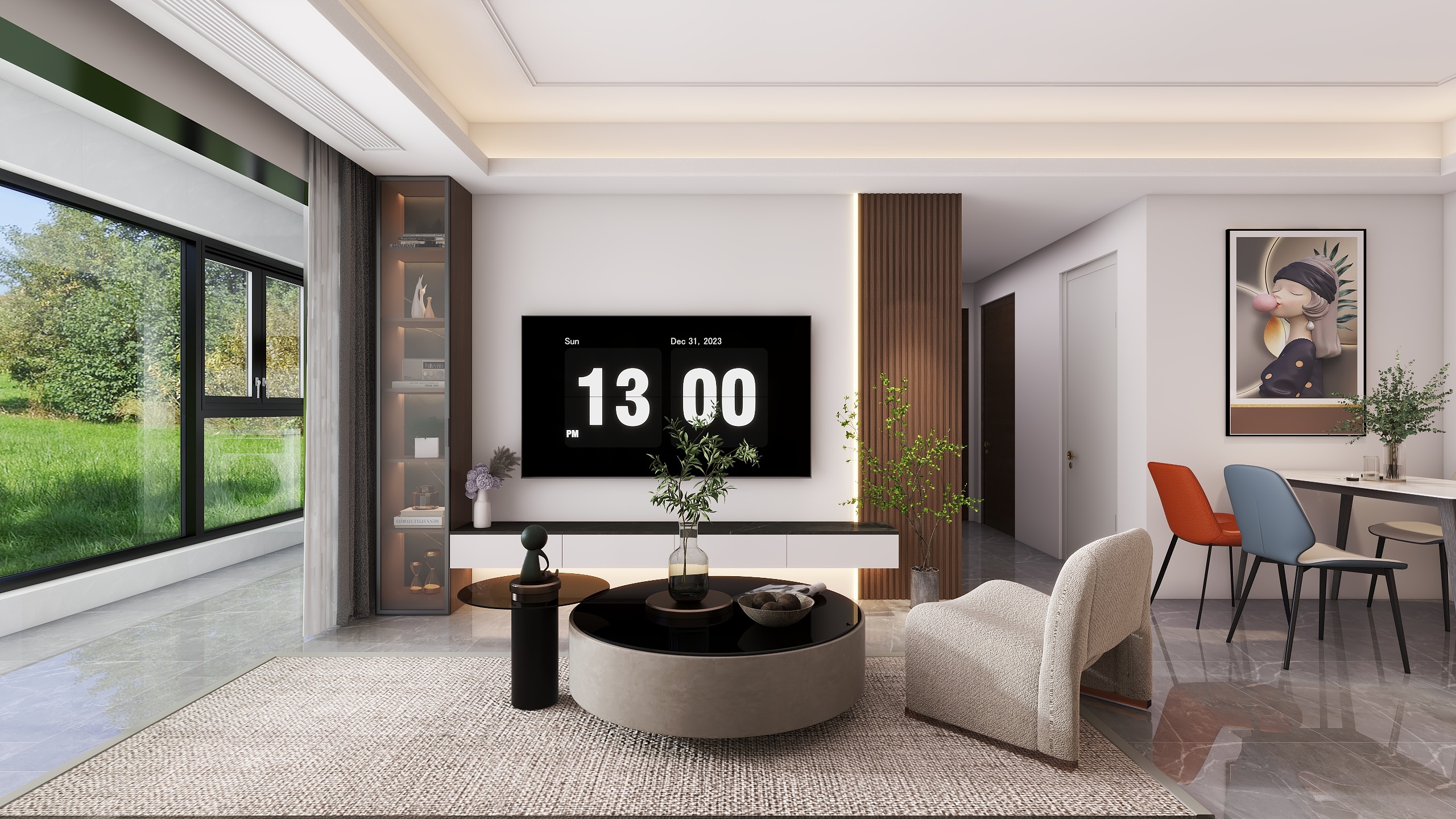 耳东@-融创公园大观1-1102-装修设计方案