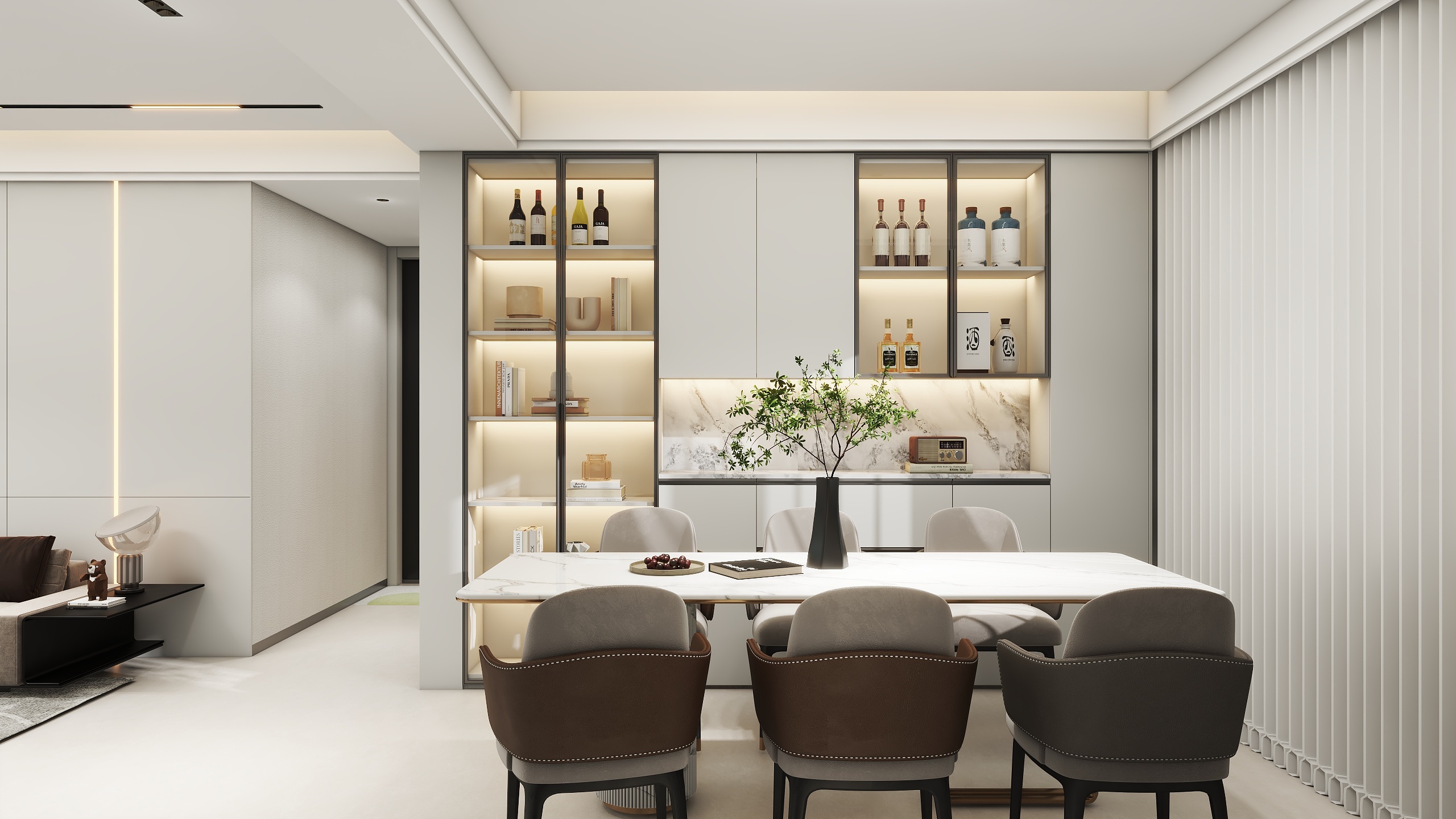 月墨轩-126㎡3室-装修设计方案