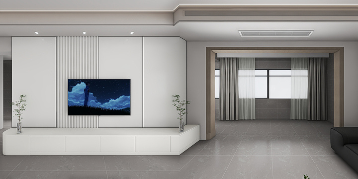 马凯366-金府大院7-1-1401-装修设计方案