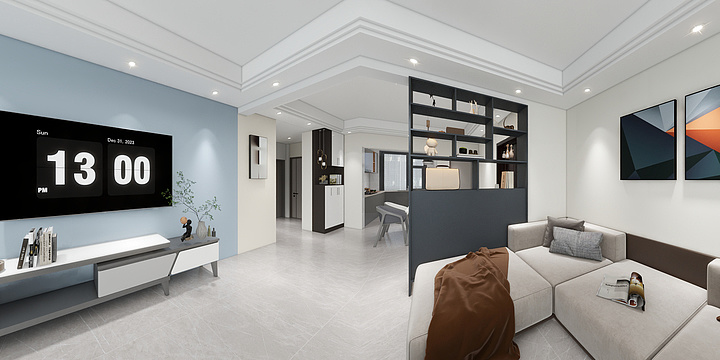 不倒翁sajP-洲际华府4-1-902-装修设计方案