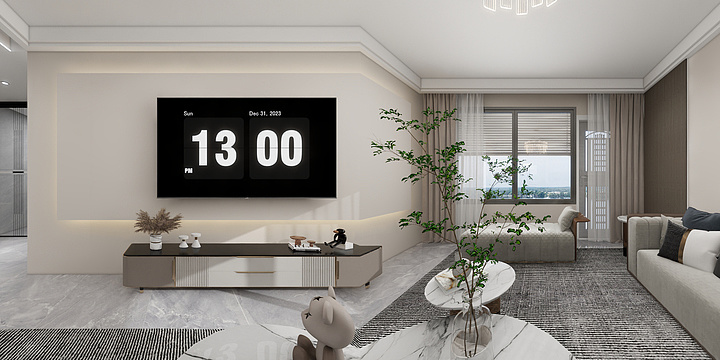 全案设计-海波-世纪城120-装修设计方案