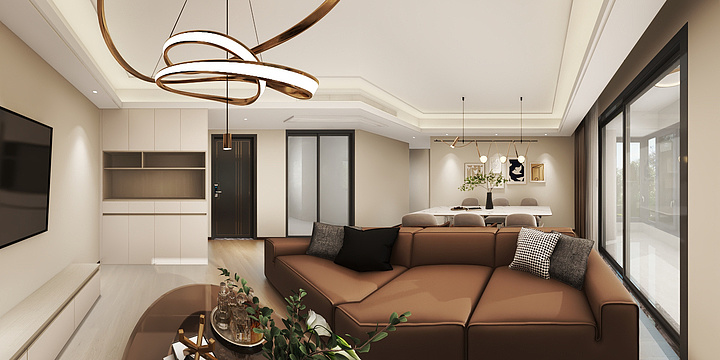 高端私人设计-山水拾涧9-101-装修设计方案