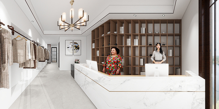 徐建茂-服装店-装修设计方案