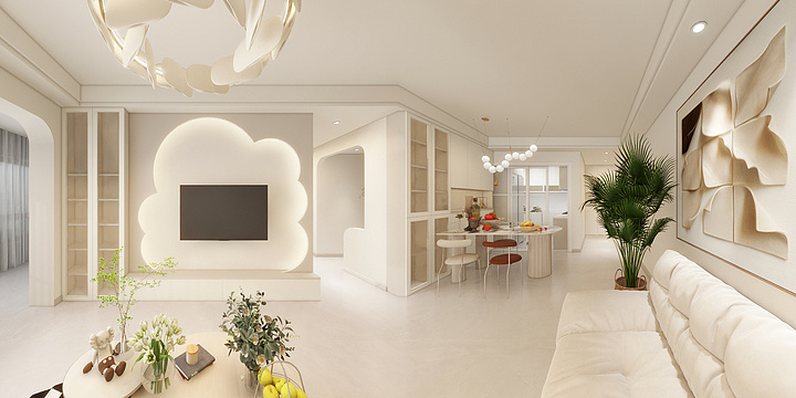 宿迁森垚装饰-中南紫云集7幢2306-装修设计方案