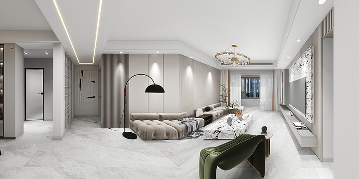 一戴-彩虹城5号楼-装修设计方案