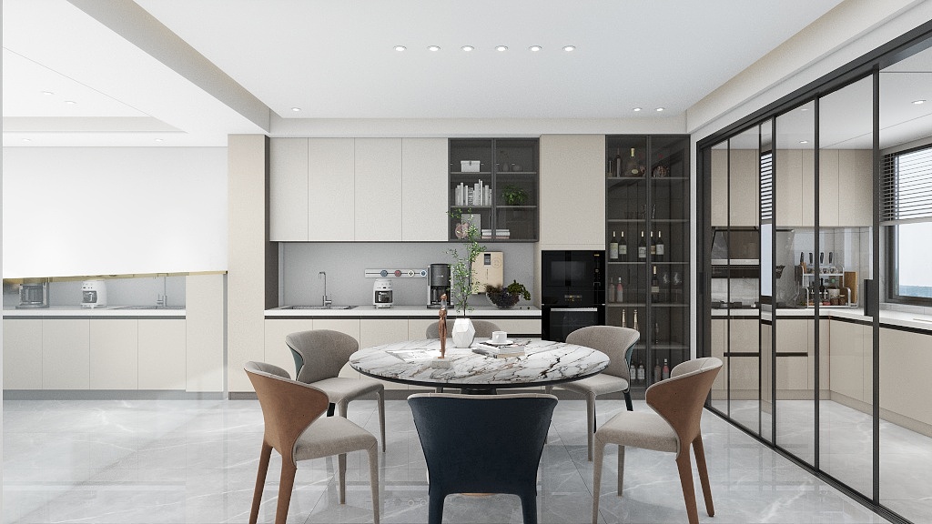 PDS有道设计-胡老师3.24厨房两个方案-副本-副本-装修设计方案