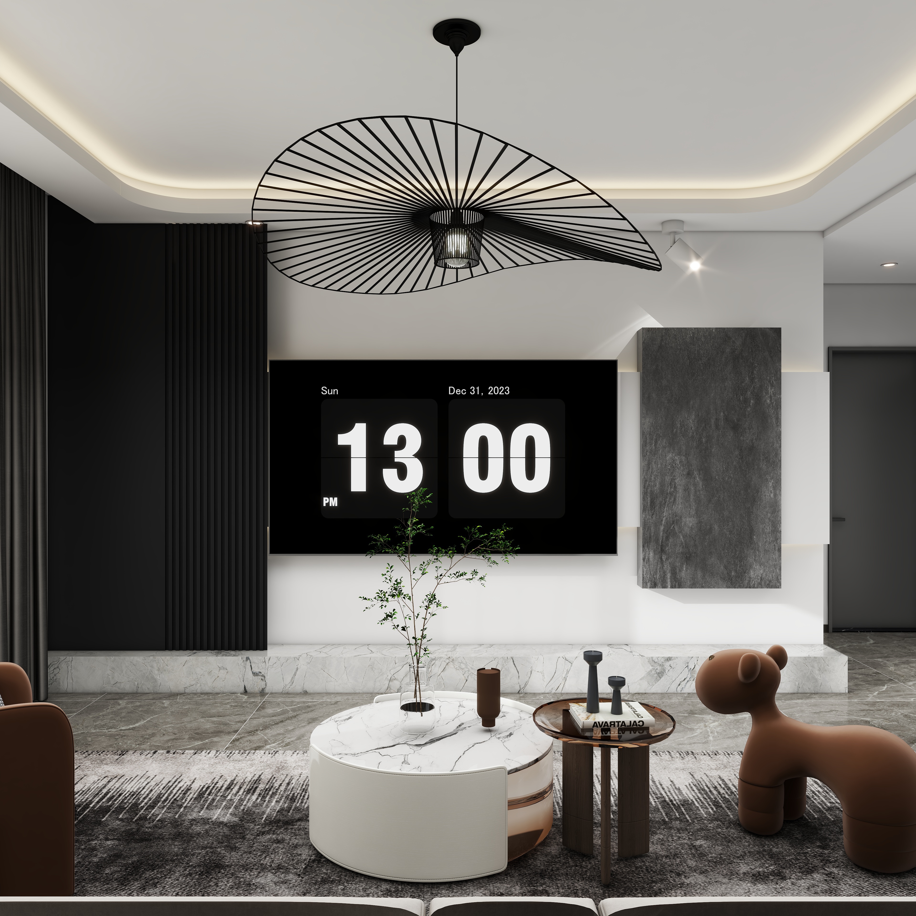 张星-现代两室-装修设计方案