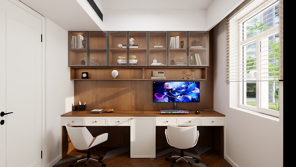 陈子不吃橙子-星澜湾A1#1404-中古风-装修设计方案