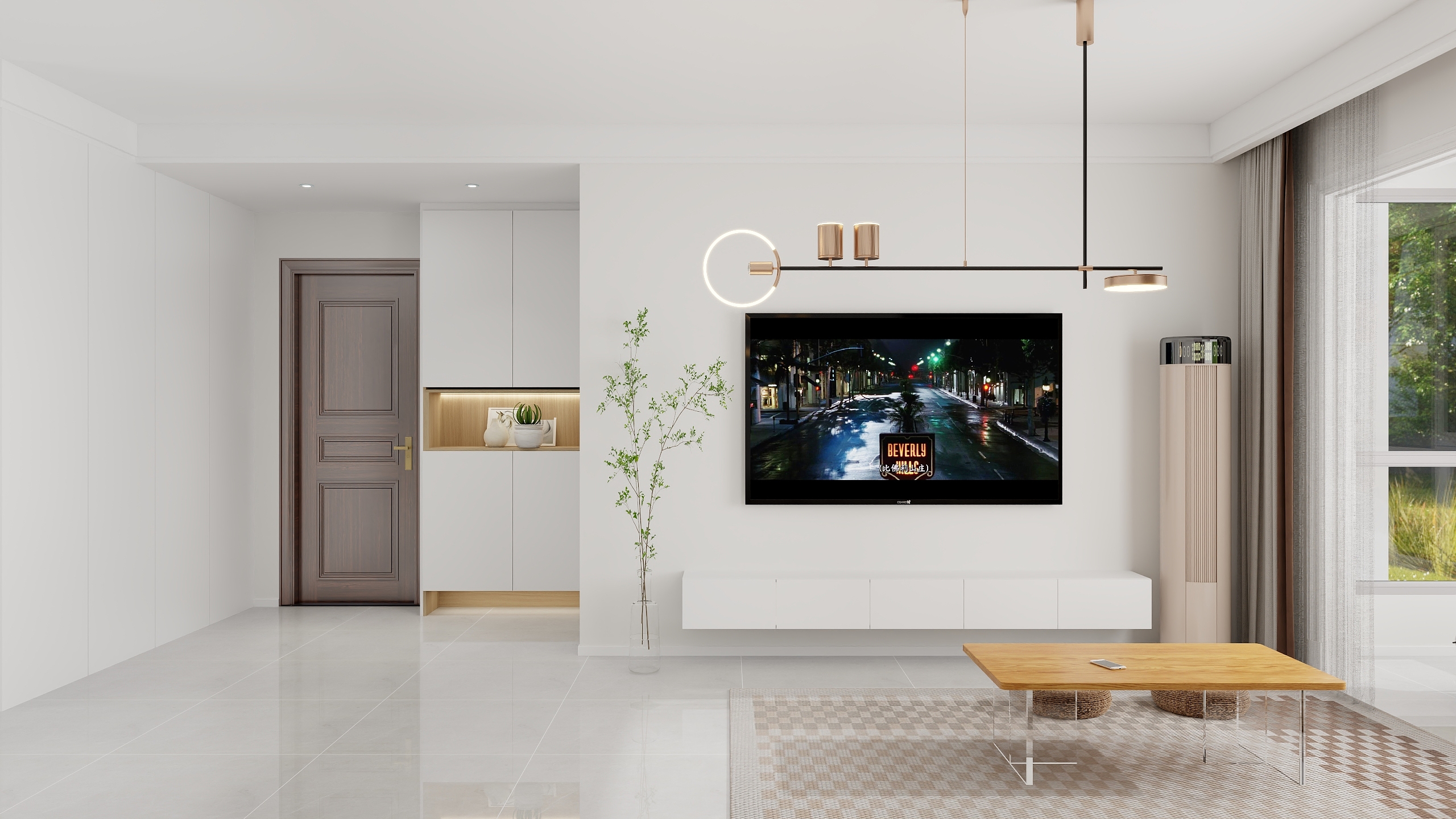 室内设计师王金伟-112㎡3室-装修设计方案