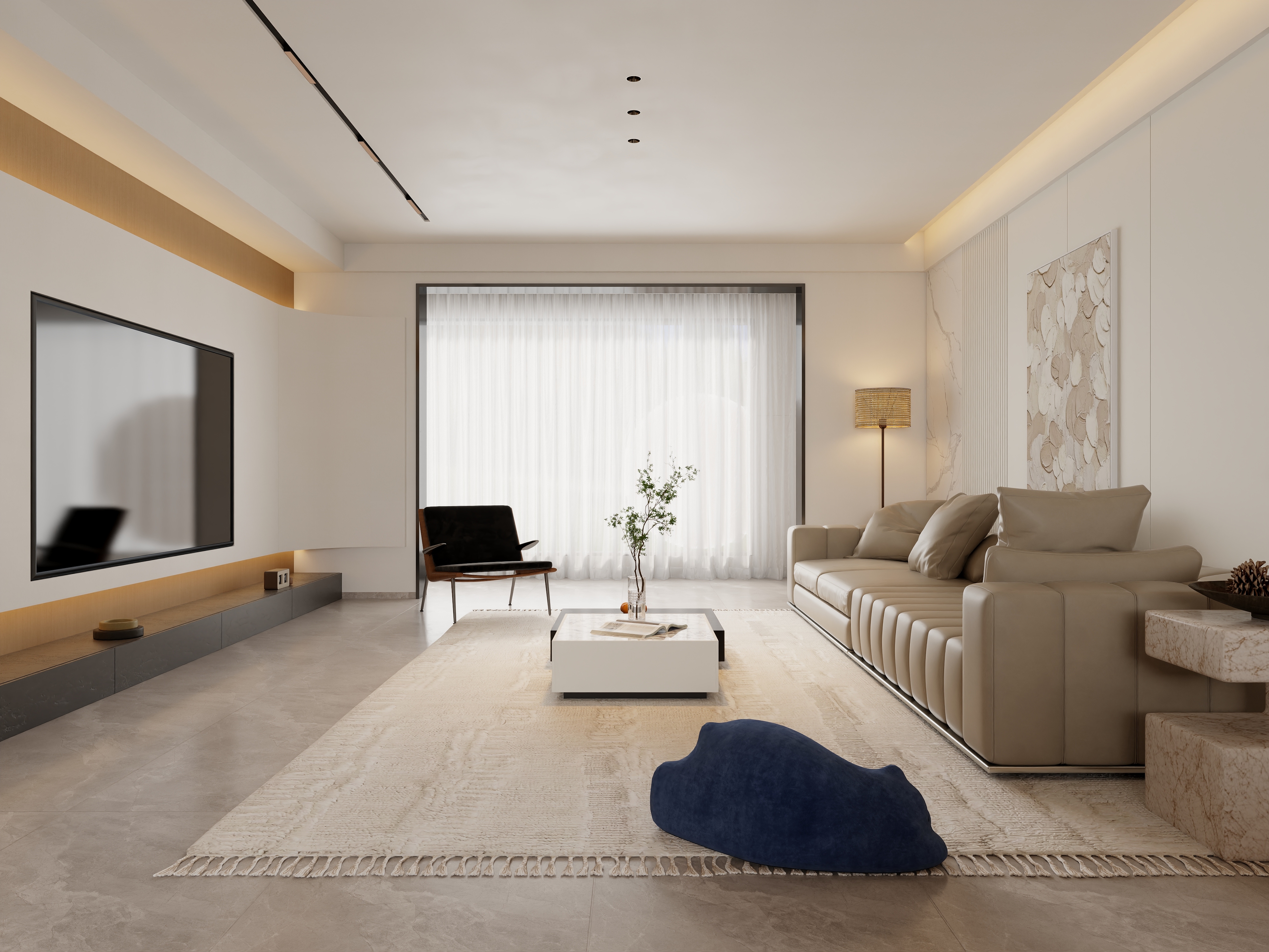 三得利画Show-舜山府187㎡-装修设计方案