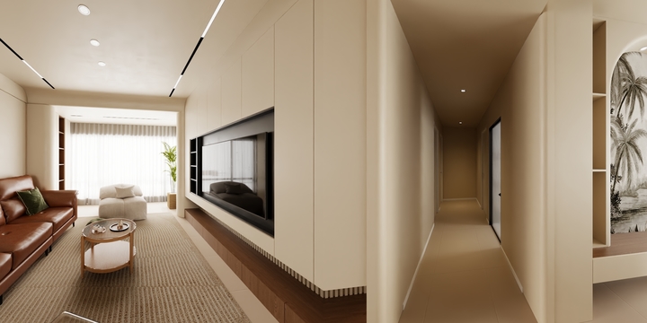 TX-LAW-保利118平方奶油-装修设计方案